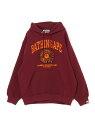 A BATHING APE (M)COLLEGE GRAPHIC PULLOVER HOODIE ア ベイシング エイプ トップス パーカー フーディー レッド グレー グリーン【送料無料】