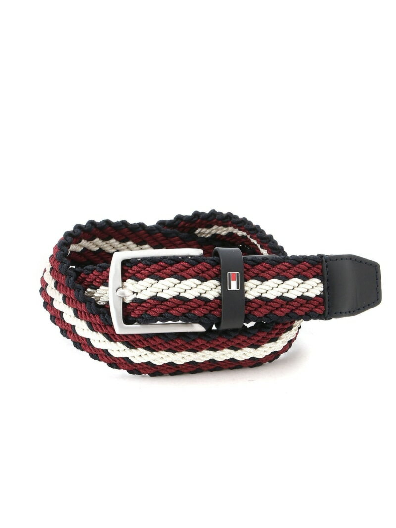 TOMMY HILFIGER (M)TOMMY HILFIGER(トミーヒルフィガー) デントン3.5エラスティックベルト トミーヒル..