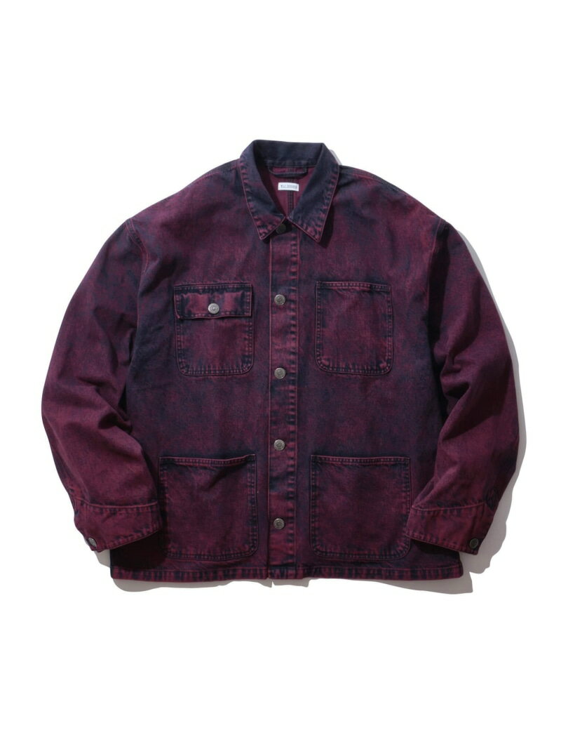 【SALE／30%OFF】WILLY CHAVARRIA BIG DADDY JACKET ウィリーチャバリア ジャケット・アウター カバーオール・ワークジャケット ピンク【RBA_E】【送料無料】