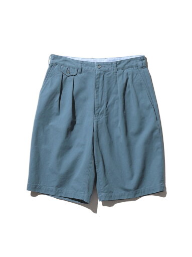 BEAMS PLUS BEAMS PLUS| 2プリーツ バイオウォッシュ加工ツイル ショーツ ビームス メン パンツ その他のパンツ【送料無料】 BEAMS PLUS BEAMS PLUS| 2プリーツ バイオウォッシュ加工ツイル ショーツ ビームス メン パンツ その他のパンツ【送料無料】