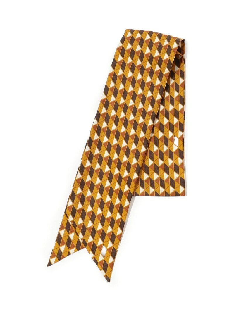 TOMORROWLAND GOODS TOMORROWLAND ジオメトリック柄 シルクスカーフ トゥモローランド ファッション雑..