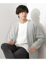 THE SHOP TK ジャカードアンサンブルカーディガン【半袖Tシャツ+カーディガンセットアイテム/洗濯機OK】 ザ ショップ ティーケー トップス カーディガン ブラック グリーン【先行予約】*【送料無料】