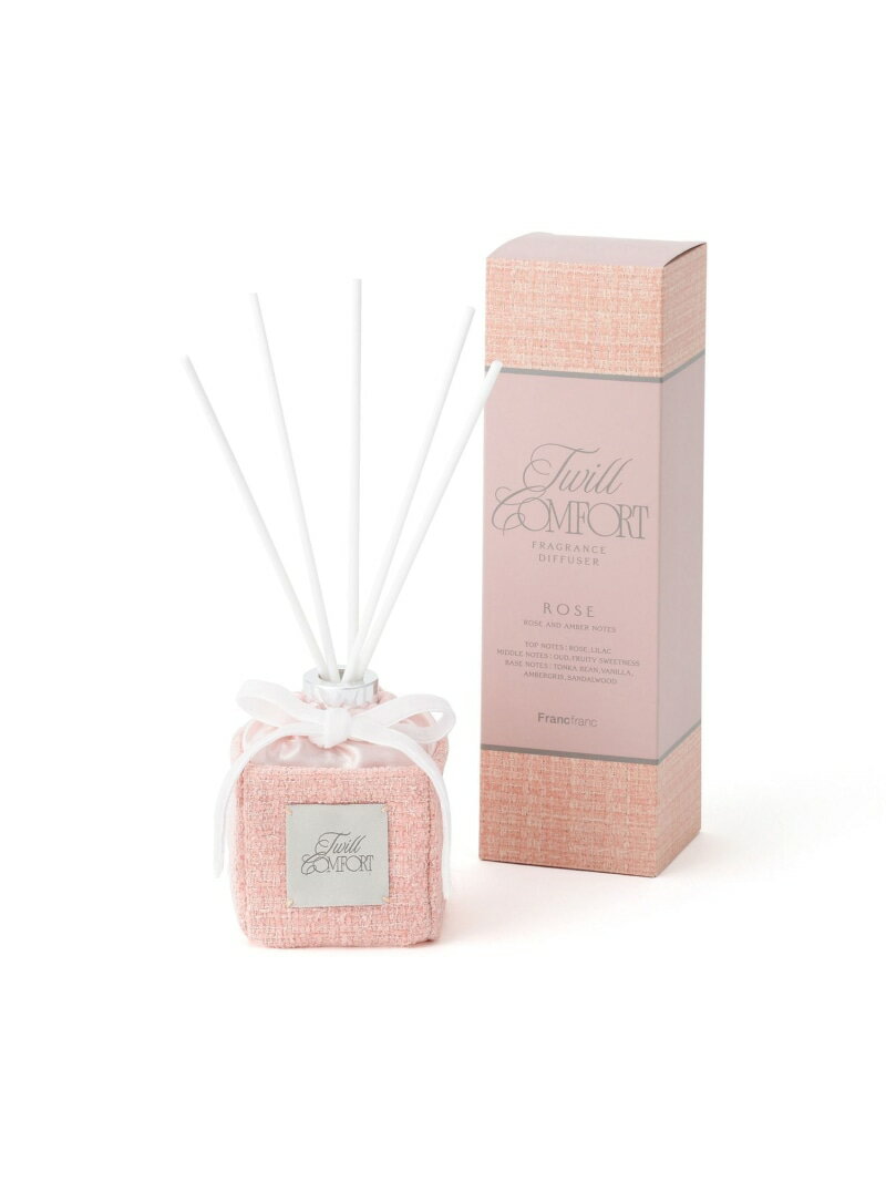 Francfranc ツイルコンフォート フレグランスディフューザー ピンク(ローズとアンバーの香り) フランフラン インテリア・生活雑貨 ディフューザー・お香・アロマオイル・キャンドル ピンク【送料無料】