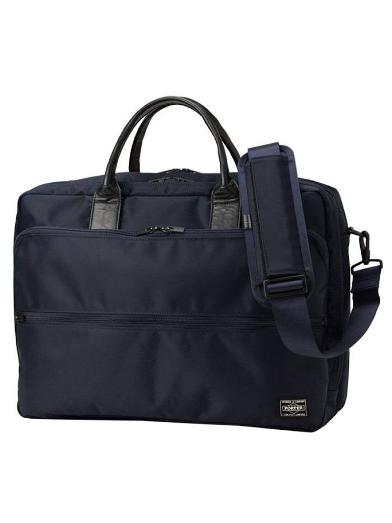 PORTER タイム 2WAYブリーフケース(L) ポーター バッグ ビジネスバッグ・ブリーフケース ブラウン ブラ..