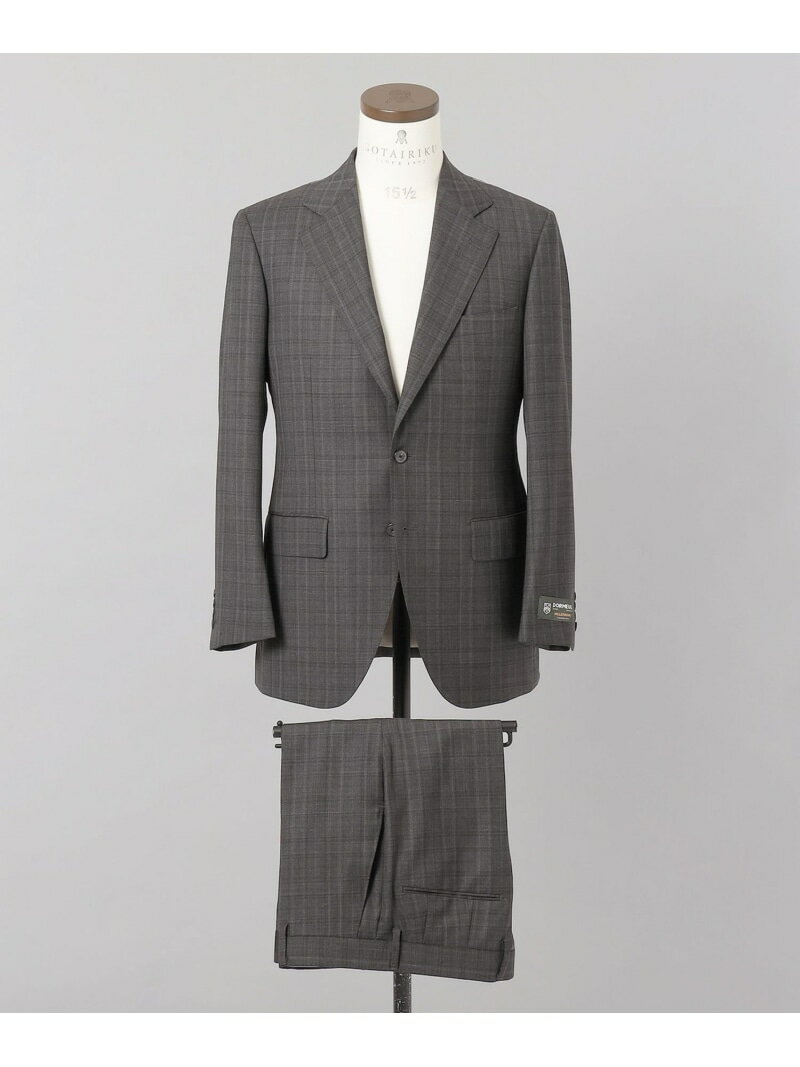 GOTAIRIKU 【DORMEUIL】MILLENNIAL スーツ ゴタイリク スーツ・フォーマル セットアップスーツ グレー【送料無料】