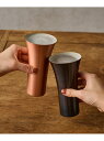BIRTHDAY BAR TSUBAME銅製ビアカップ2P ペアセット バースデイバー 食器・調理器具・キッチン用品 グラス・マグカップ・タンブラー ブラウン【...