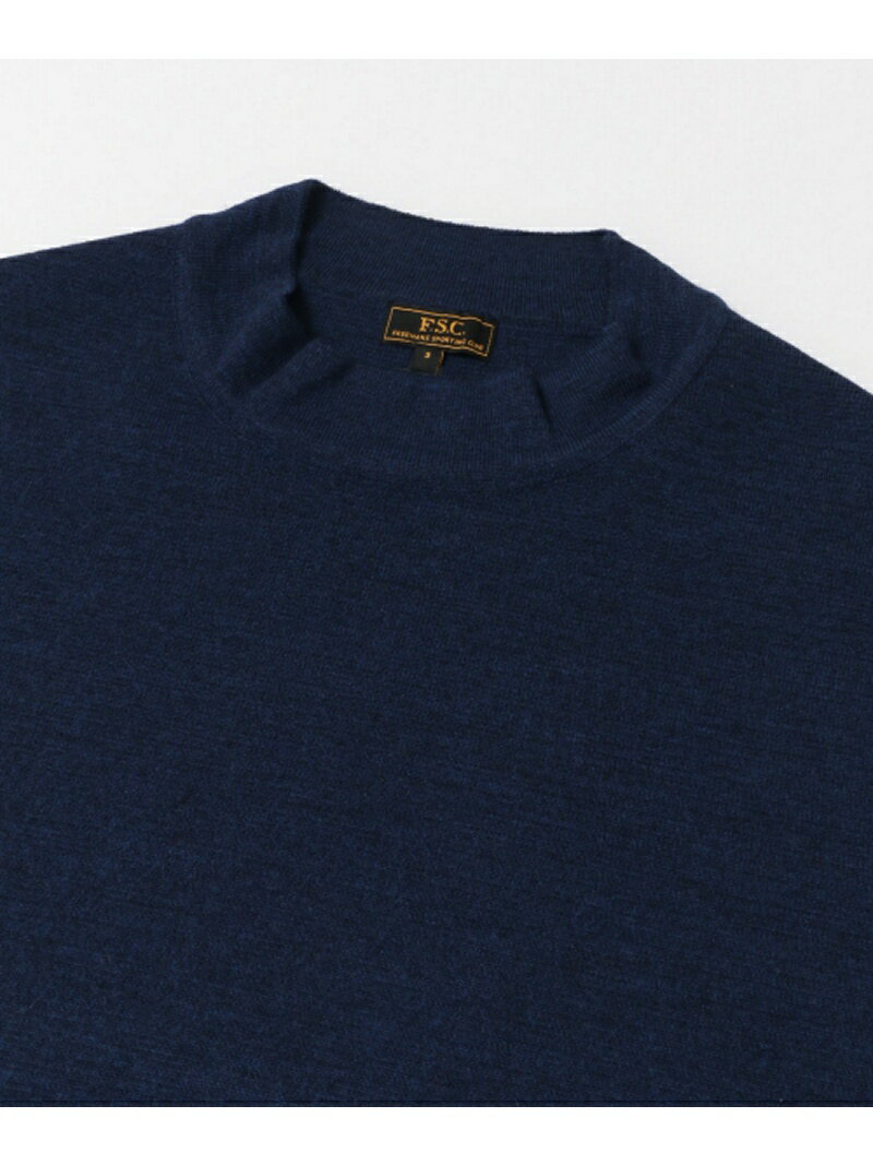 JP Milano Rib Mock Neck UF87-12B001: Navy