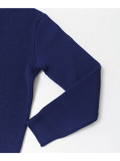 JP Rib Stitch Knit UF87-12B002: Blue JP Rib Stitch Knit UF87-12B002: Blue