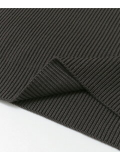 JP Rib Stitch Knit UF87-12B002: Charcoal JP Rib Stitch Knit UF87-12B002: Charcoal