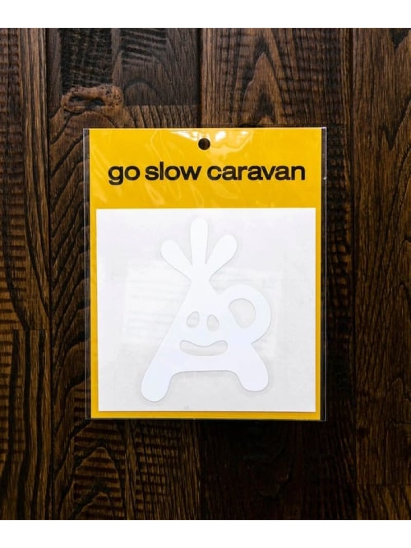 go slow caravan カッティングステッカー ヤグラチャン ゴースローキャラバン インテリア・生活雑貨 そ..
