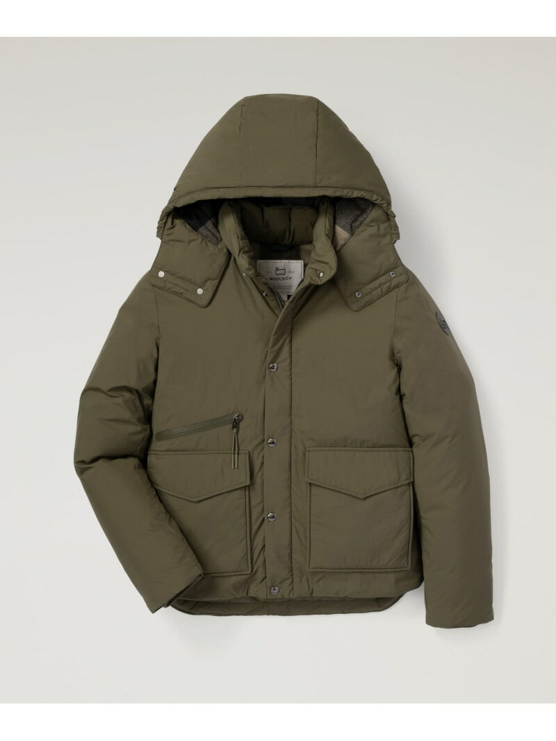 WOOLRICH ALEUTIAN JACKET ウールリッチ ジャケット・アウター ダウンジャケット・ダウンベスト グリーン【送料無料】