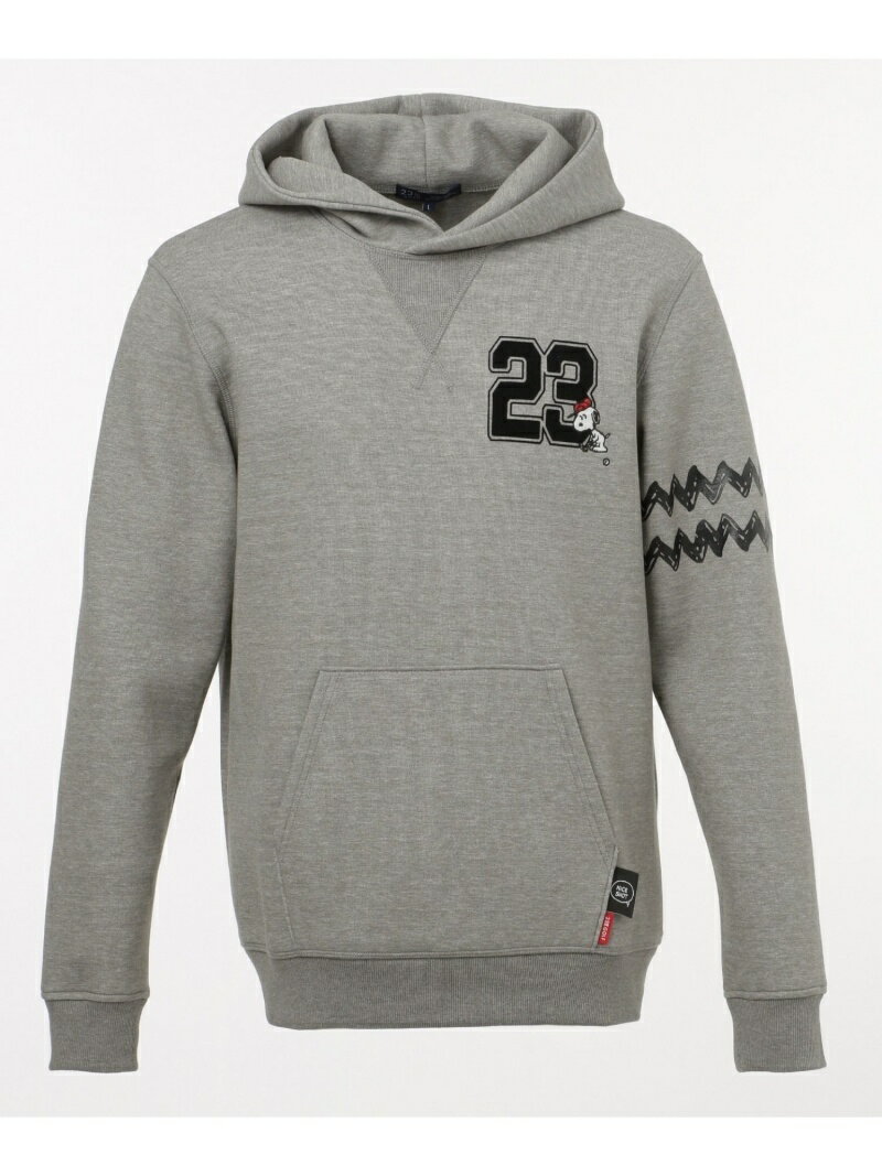 楽天市場 Sale 30 Off 23区golf Peanuts Men T Cスヌーピーコラボスウェット ニジュウサンクゴルフ カットソー スウェット グレー ブラック Rba E 送料無料 Rakuten Fashion Men