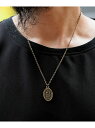 サブサエティー Subciety Subciety/(M)METAL NECKLACE-Guadalupe- サブサエティ アクセサリー・腕時計 ネックレス ゴールド シルバー ブラック