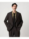 Steven Alan <Steven Alan> ウール オックスフォード ダブルブレステッド 6B ジャケット ビューティー&ユース ユナイテッドアローズ ジャケット・アウター テーラードジャケット・ブレザー ブラウン ブラック【送料無料】