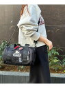 OUTDOOR PRODUCTS 【ハイキュー!!*OUTDOOR PRODUCTS】ミニロールボストンバッグ ロワード バッグ ボストンバッグ ブラック ベージュ オレンジ グレー【送料無料】(4)