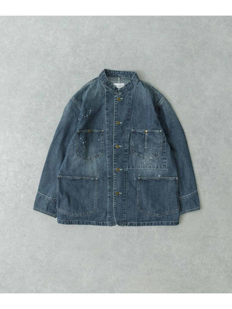 【SALE／60%OFF】URBAN RESEARCH new basic 10oz DENIM STAND COVERALL アーバンリサーチ ジャケット・アウター カバーオール・ワーク..
