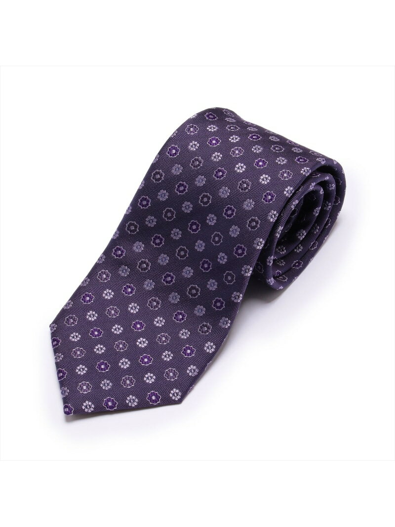 BRICK HOUSE by Tokyo Shirts ネクタイ 絹100% トーナルカラー ビジネス フォーマル BM15I501GCAK3SA-09-922 トーキョーシャツ スーツ・フォーマル ネクタイ・蝶ネクタイ パープル【送料無料】