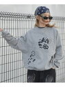 【SALE/50%OFF】WEGO MEN'S フォトペーストグラフィックプルオーバー ウィゴー トップス パーカー・フーディー グレー ブラック【RBA_E】
