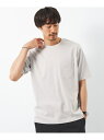 ユナイテッドアローズ 服（父向き） 【SALE／30%OFF】UNITED ARROWS green label relaxing GIZA A/S クルーネック Tシャツ -汗染み防止- ユナイテッドアローズ アウトレット トップス カットソー・Tシャツ グレー ピンク グリーン【RBA_E】