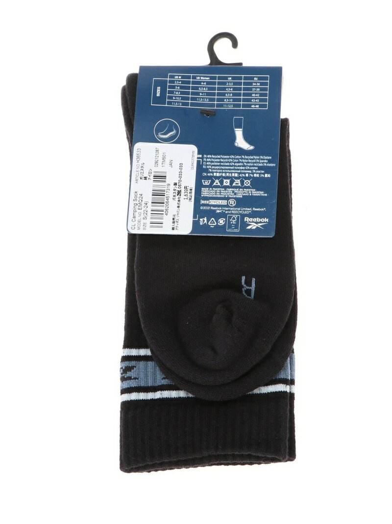 【SALE／65%OFF】Reebok Classic クラシックス キャンピング ソックス [Classics Camping Socks] リーボック リーボック ファッショングッズ ソックス/靴下 ブラック【RBA_E】