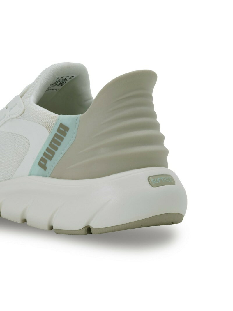 PUMA ユニセックス ソフトライド フレックスレース イーズイン ALT ワイド ランニングシューズ プーマ シューズ・靴 スニーカー ホワイト【送料無料】
