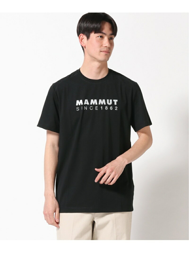 【SALE/20%OFF】MAMMUT 【公式】MAMMUT/マムート トロヴァット ティーシャツ メンズ ロゴ / Trovat T-Shirt Men Logo マムート トップス カットソー・Tシャツ ブラック【RBA_E】【送料無料】