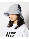 Snow Peak Printed Insect Shield Hat スノーピーク 帽子 ハット グレー カーキ【送料無料】