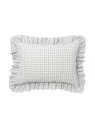 【SALE/30%OFF】Francfranc ふわろ 夏でもさらっともちもち まくらカバー フリルチェック WH*GY フランフラン インテリア・生活雑貨 そ...