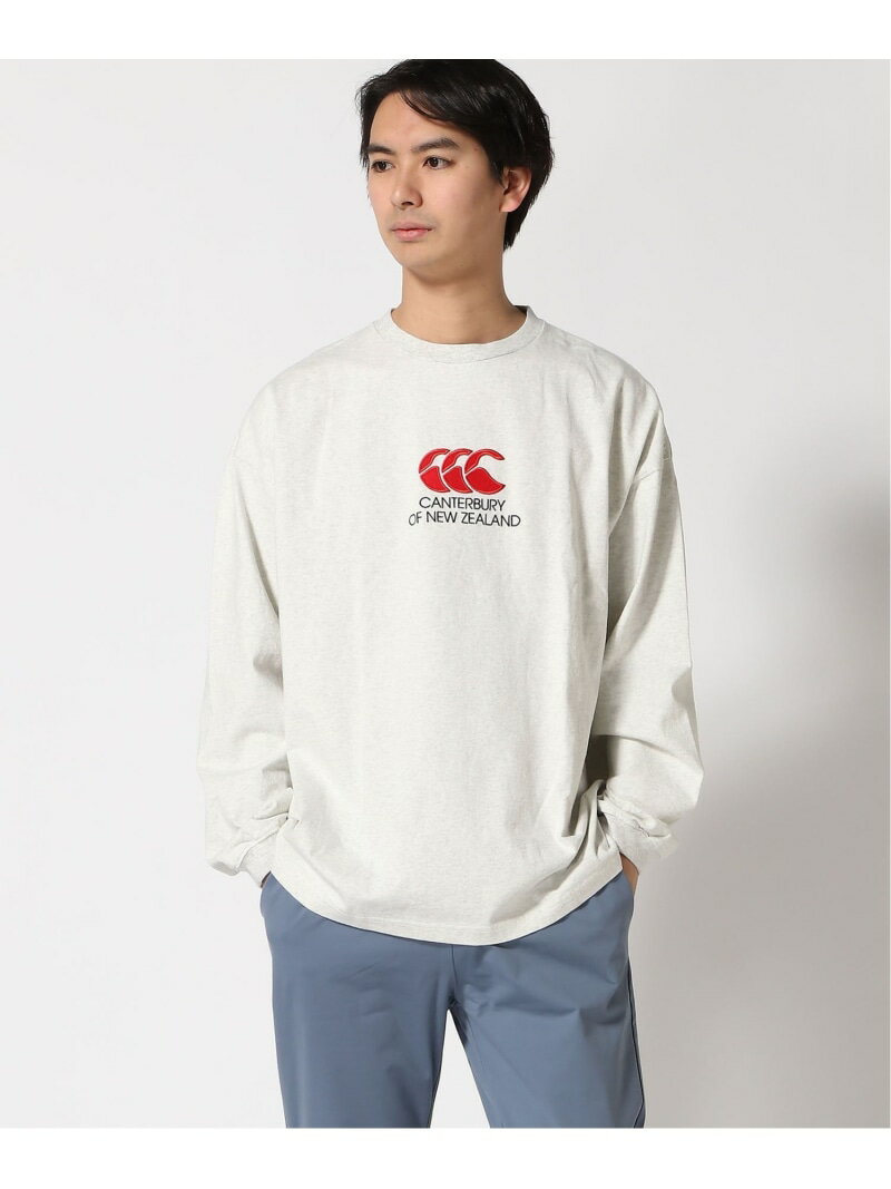 canterbury (M)HEAVY CREW TEE J^x[ gbvX Jbg\[ETVc O[ lCr[ ubN zCg u[yz