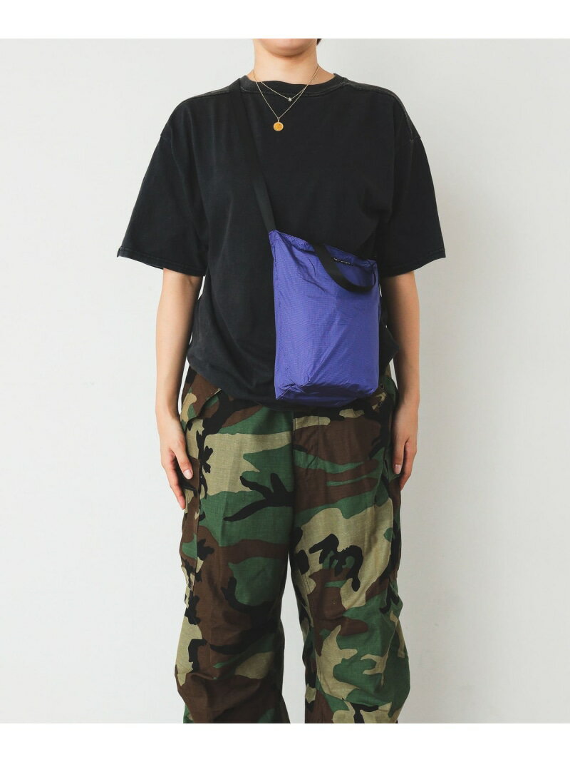 bPr BEAMS リップストップ ディープ トートバッグ S ビームス メン 財布・ポーチ・ケース ポーチ グリーン オレンジ ベージュ ブラック グレー パープル【送料無料】