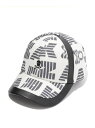 MARK & LONA Rocca Jersey Baseball Cap | MEN and WOMEN マークアンドロナ 帽子 キャップ ホワイト グレー【...