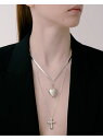 quip queint quip queint/multi chain necklace フォブ アクセサリー・腕時計 ネックレス シルバー【先行予約】*【送料...