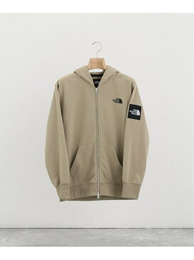 EDIFICE TNF SQ LOGO FULLZIP エディフィス カットソー パーカー ブラック グレー ベージュ【送料無料】