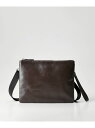 【SALE/10%OFF】tk.TAKEO KIKUCHI 【WEB限定】レザー2WAYサコッシュバッグ ティーケータケオキクチ バッグ ショルダーバッグ ブラウン ネイビー【RBA_E】【送料無料】