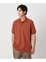 UNITED ARROWS 【別注】<LACOSTE> ピケ スキッパー ポロシャツ ユナイテッドアローズ トップス ポロシャツ ブラック【送料無料】