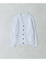 【SALE/65%OFF】URBAN RESEARCH new basic COTTON CASHMERE WIDE RIB CARDIGAN アーバンリサーチ トップス カーディガン ネイビー【RBA_E】【送料無料】