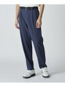 UNITED ARROWS GOLF メンズ ウールライク ワイド パンツ ユナイテッドアローズ スポーツ・アウトドア用品 ゴルフグッズ グレー ネイビー【送料...
