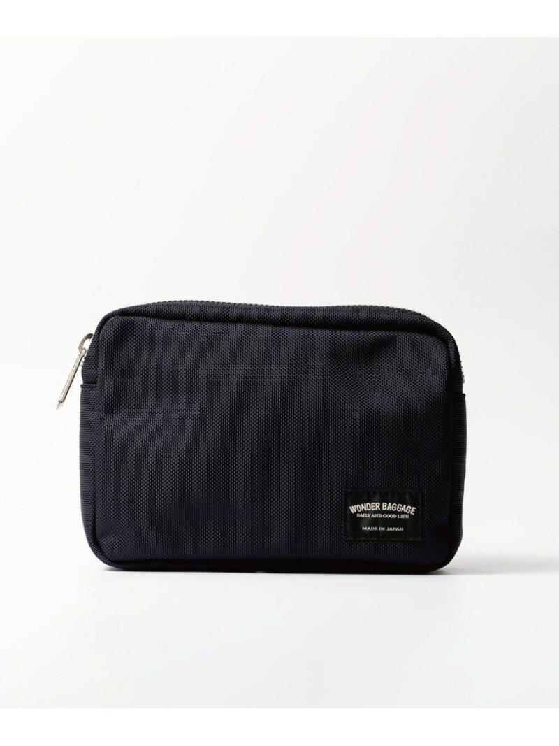 WONDER BAGGAGE 大きめポーチ ナイロン 軽量 メンズ レディース ワンダーバゲージ 財布・ポーチ・ケー..