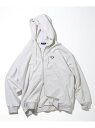 【SALE／45 OFF】NAUTICA Small Patch Logo Full Zip Sweat Hoodie フリークスストア トップス パーカー フーディー グレー グリーン ネイビー【RBA_E】【送料無料】