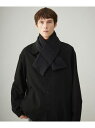 UNFILO MENS ミズノ × FINE MOVE マフラー アンフィーロ ファッション雑貨 マフラー・ストール・ネックウォーマー ブラック【送料無料】