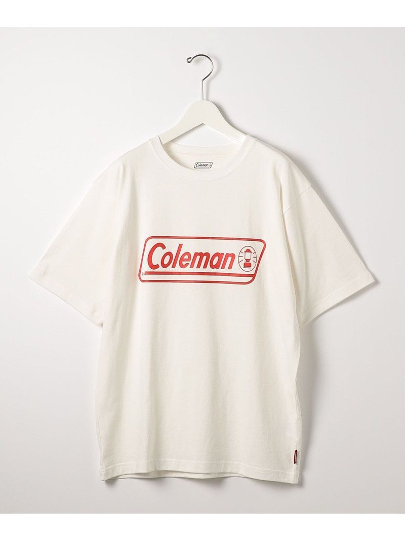 【SALE／30%OFF】a day in the life ＜A DAY IN THE LIFE＞COLEMAN プリントTシャツ ユナイテッドアローズ アウトレット カットソー Tシャツ ブラック ホワイト【RBA_E】