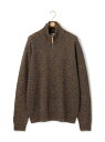 【SALE/20%OFF】J.PRESS 【KING SIZE】【Cash Lamb's Wool】ハーフジップニット ジェイプレス トップス ニット ブルー ...