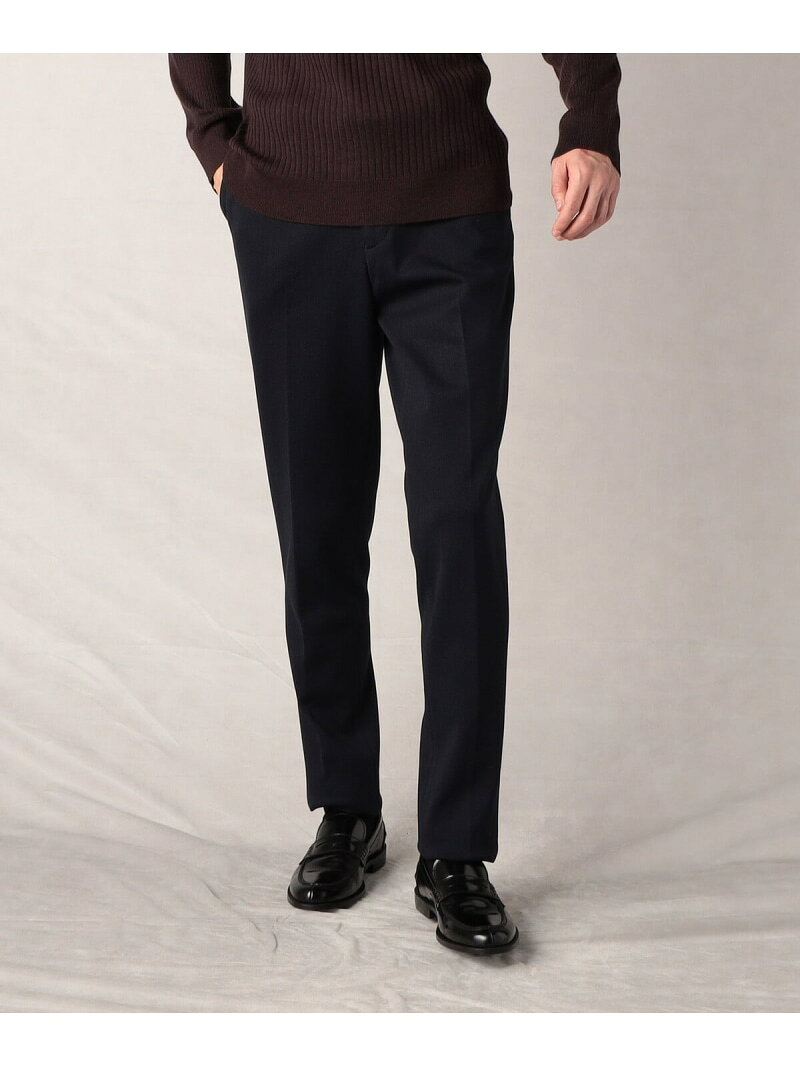 【SALE／55%OFF】COMME CA MEN 【COMME CA MEN】ヘリンボーン・ジャージパンツ コムサメン パンツ スラックス・ドレスパンツ グレー ネイビー【RBA_E】【送料無料】