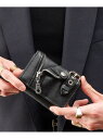 DEVICE select ライダースジャケット デザイン ミニ財布 ミニウォレット メンズ レディース デバイス 財布・ポーチ・ケース 財布 ブラック