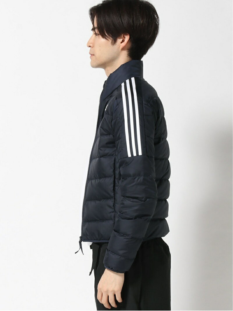 【SALE／30%OFF】adidas Sports Performance エッセンシャルズ ダウンジャケット [Essentials Down Jacket] アディダス アディダス コート/ジャケット ダウンジャケット グリーン ネイビー【RBA_E】【送料無料】