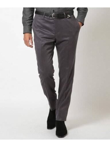 【SALE/50%OFF】MEN'S BIGI ストレッチコマスエードスラックスパンツ<セットアップ対応> メンズ ビギ パンツ スラックス・ドレスパンツ グレー ネイビー【RBA_E】【送料無料】 【SALE/50%OFF】MEN'S BIGI ストレッチコマスエードスラックスパンツ<セットアップ対応> メンズ ビギ パンツ スラックス・ドレスパンツ グレー ネイビー【RBA_E】【送料無料】