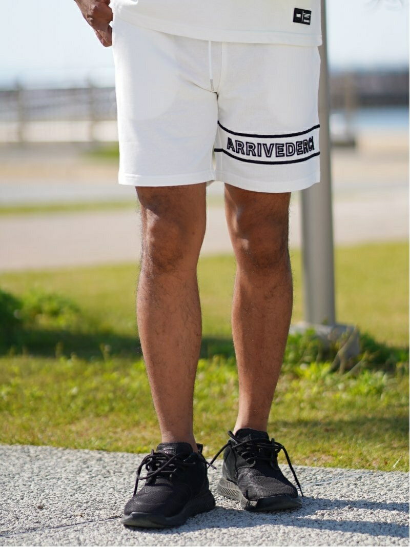 WHIM ROTH whim ROTH/(M)Embroidery Logo SW S/PT アダムスジャグラー パンツ その他のパンツ ホワイト ブラック【送料無料】