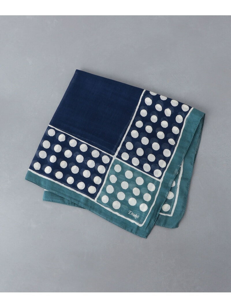 UNITED ARROWS Drake'sDOT BANDANA/Х ʥƥåɥ եå󻨲 ϥ󥫥ϥɥ ͥӡ ֥饦̵