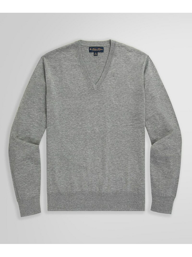 BROOKS BROTHERS スーピマコットン Vネックセーター ブルックス ブラザーズ トップス ニット【送料無料】