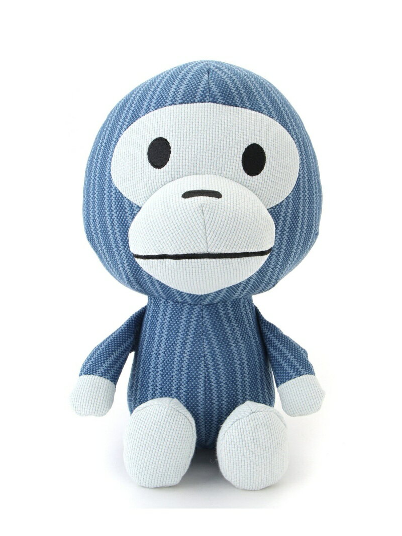 A BATHING APE BIG BABY MILO PLUSH DOLL ア ベイシング エイプ インテリア・生活雑貨 おもちゃ・ゲーム・フィギュア ブルー【送料無料】